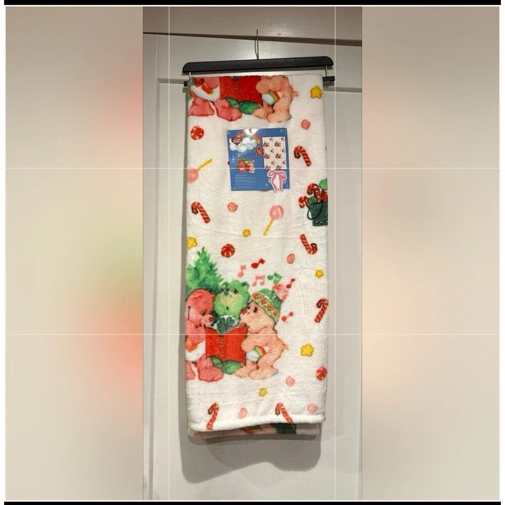 Care Bears Christmas Blanket
